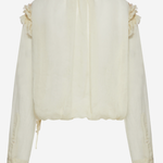 CAMICIA IN RAMIA CON ROUCHES 010745 3112006 DRIES VAN NOTEN 