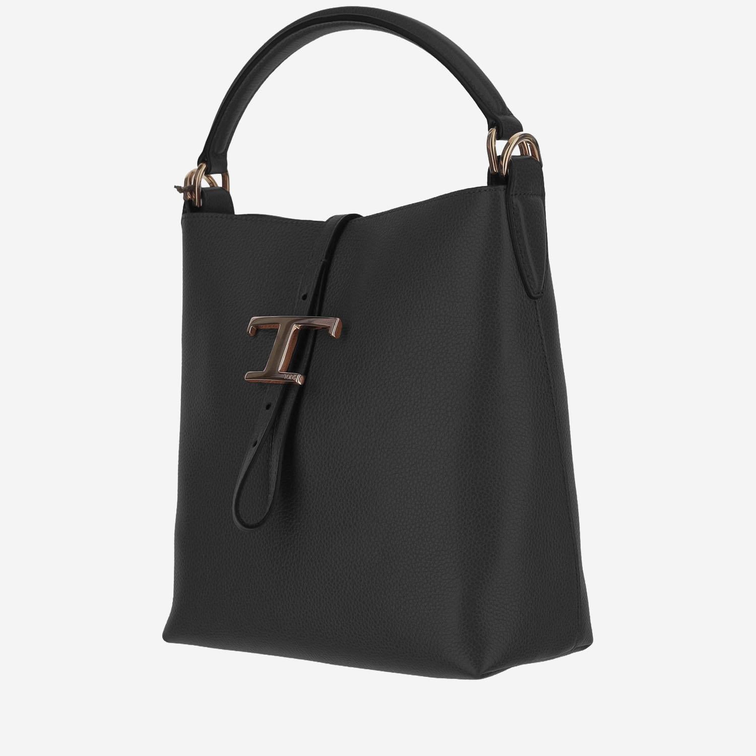 BORSA "T" BUCKET IN PELLE XBWTSEK0100XSO B999 TODS 