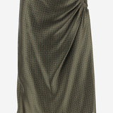 Gonna lunga in seta 010855 2110606 DRIES VAN NOTEN 