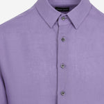 CAMICIA REGULAR FIT IN LINO 8WGCCZ98 TZC62UA108 GIORGIO ARMANI 