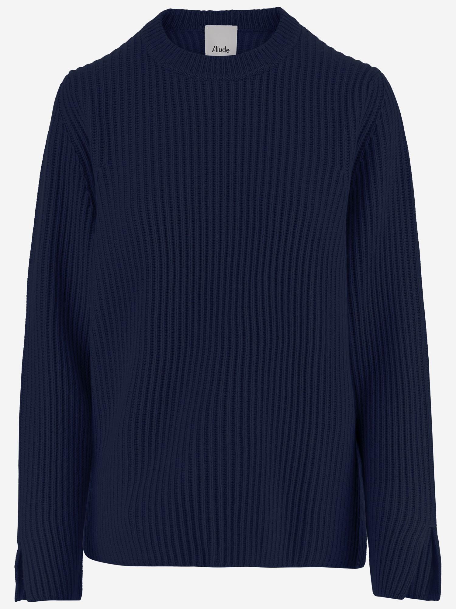 MAGLIONE A COSTE IN LANA E CASHMERE 25517034 14 ALLUDE 
