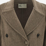 CAPPOTTO IN MISTO LANA 176371 096 TORY BURCH 