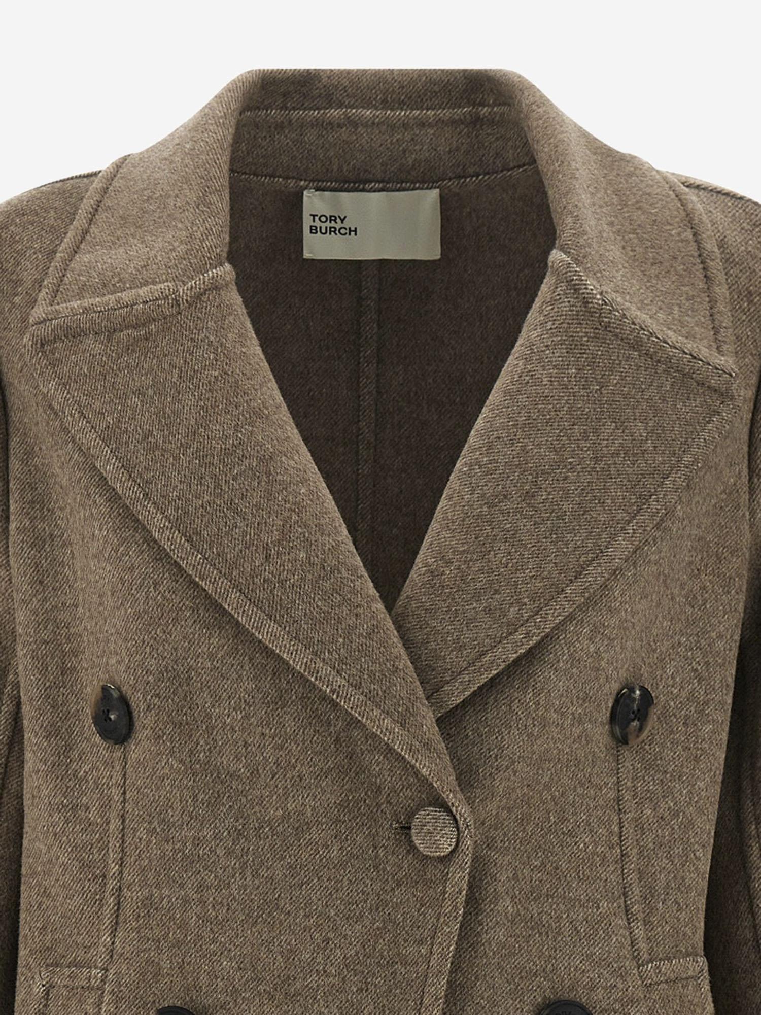 CAPPOTTO IN MISTO LANA 176371 096 TORY BURCH 