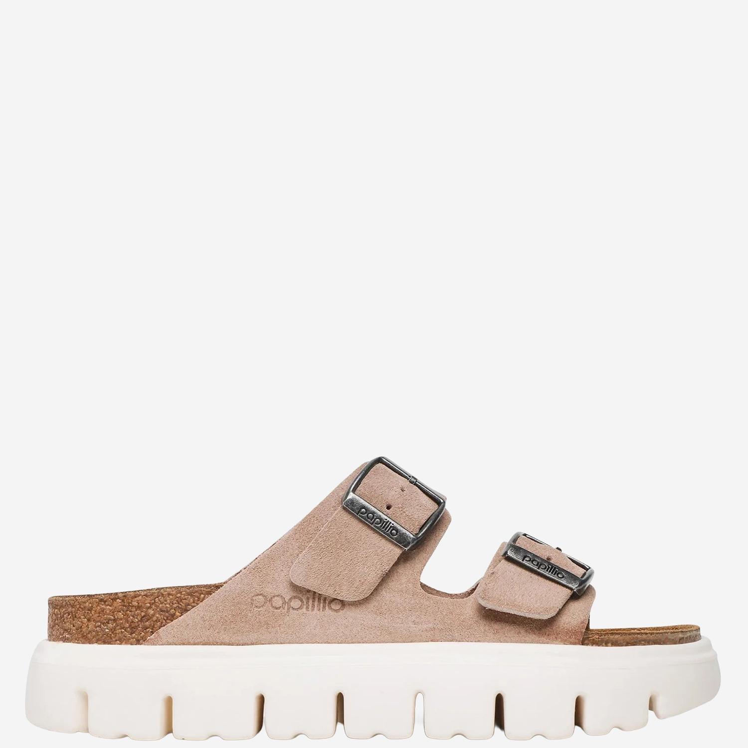 Sandali Arizona PAP Chunky in pelle scamosciata 1024950 WARMSAND BIRKENSTOCK 