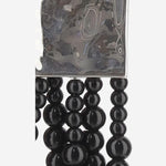 MEDUSA EARING HE01 PALBBLACKSILVER NICCOLO PASQUALETTI 