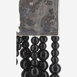 MEDUSA EARING HE01 PALBBLACKSILVER NICCOLO PASQUALETTI 