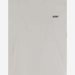 T-SHIRT IN COTONE CON LOGO TSPMA7CW WHITE AUTRY 