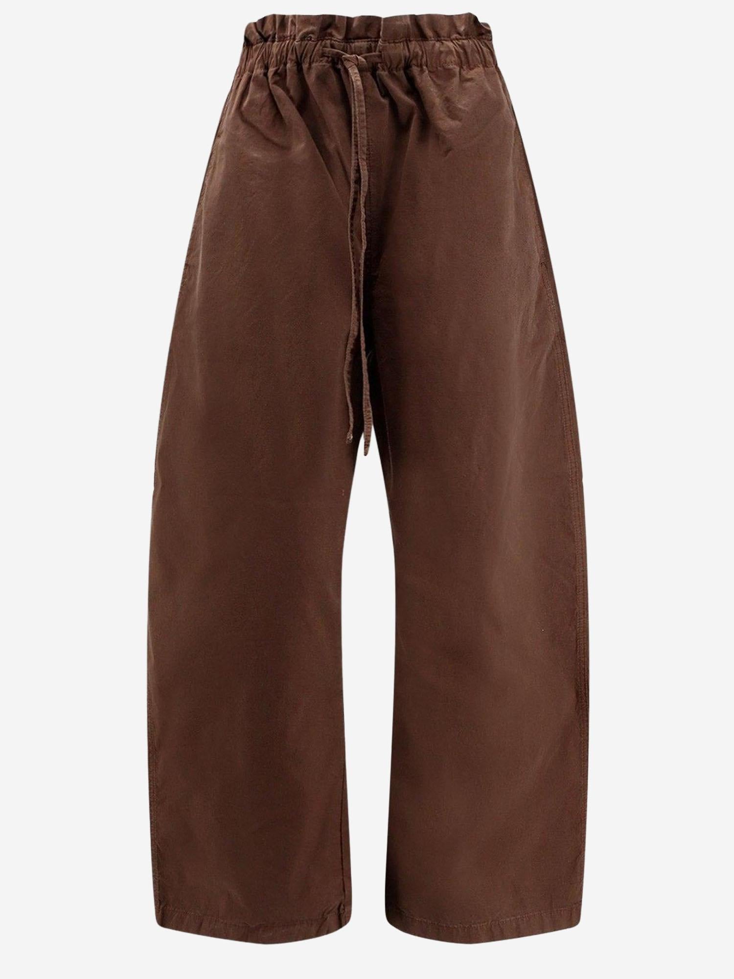 PANTALONI IN COTONE CON VITA ELASTICIZZATA 211A93150 001 POLO RALPH LAUREN 