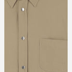 CAMICIA IN COTONE CON LOGO OJPXC7CT COTTONSAND AUTRY 