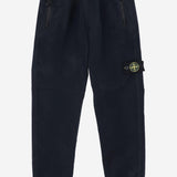 PANTALONI IN COTONE STRETCH CON LOGO 3100006 S0202V0020 STONE ISLAND KIDS 