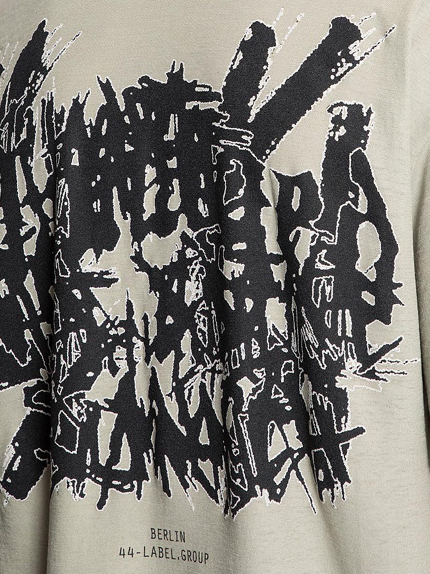 T-SHIRT IN COTONE CON STAMPA B0030653 FA725P775 44 LABEL GROUP 