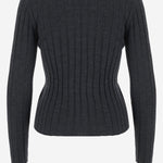 MAGLIONE IN LANA CON MOTIVO A RIGHE 25564024 484 ALLUDE 
