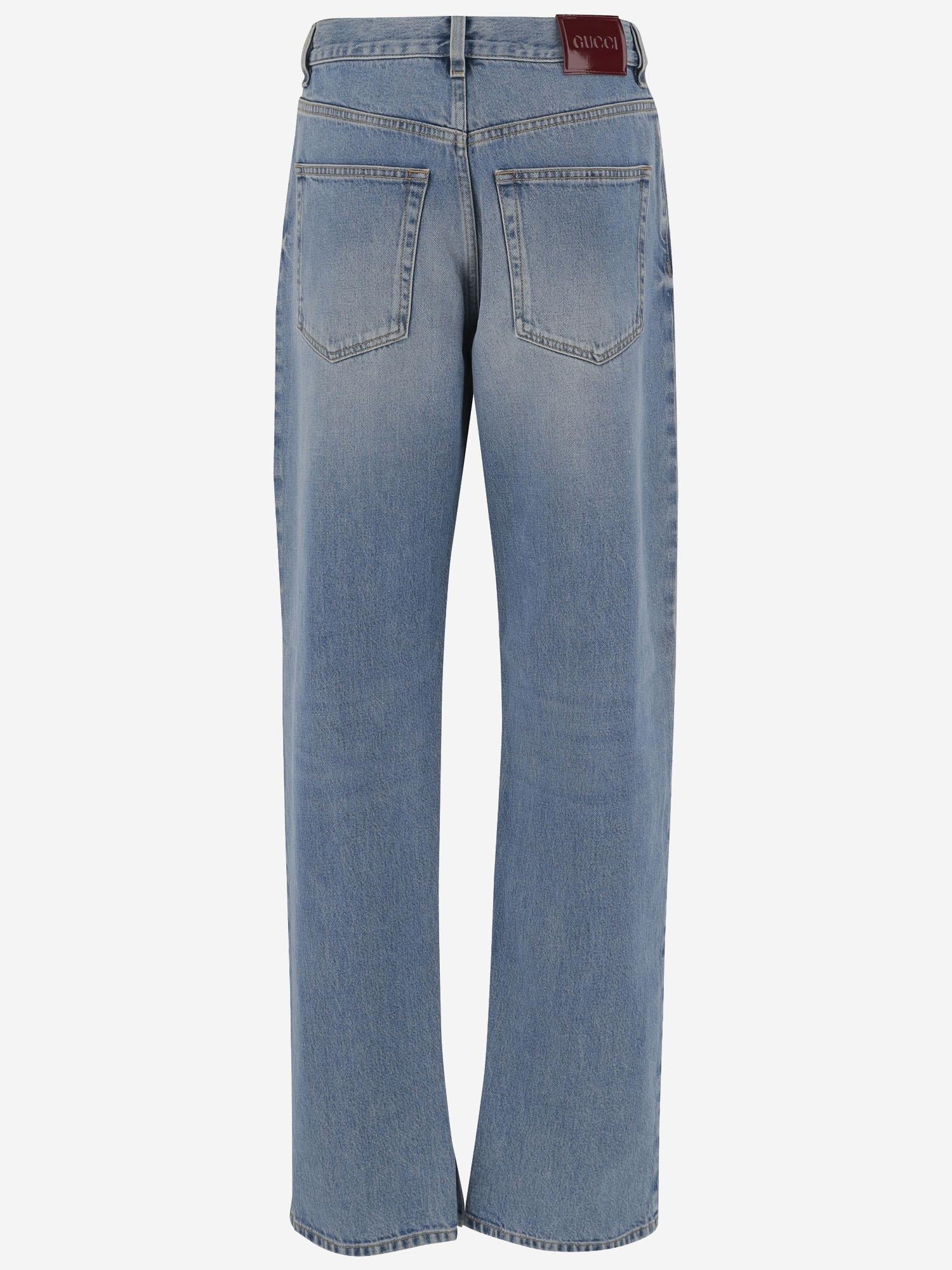 JEANS IN DENIM DI COTONE 786815 XDC7Q4009 GUCCI 