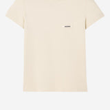 T-SHIRT IN COTONE CON LOGO TSW00550AJ00029 131 JACQUEMUS 