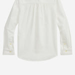 CAMICIA IN COTONE CON VOLANT 312929954 004 POLO RALPH LAUREN KIDS 
