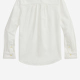 CAMICIA IN COTONE CON VOLANT 312929954 004 POLO RALPH LAUREN KIDS 