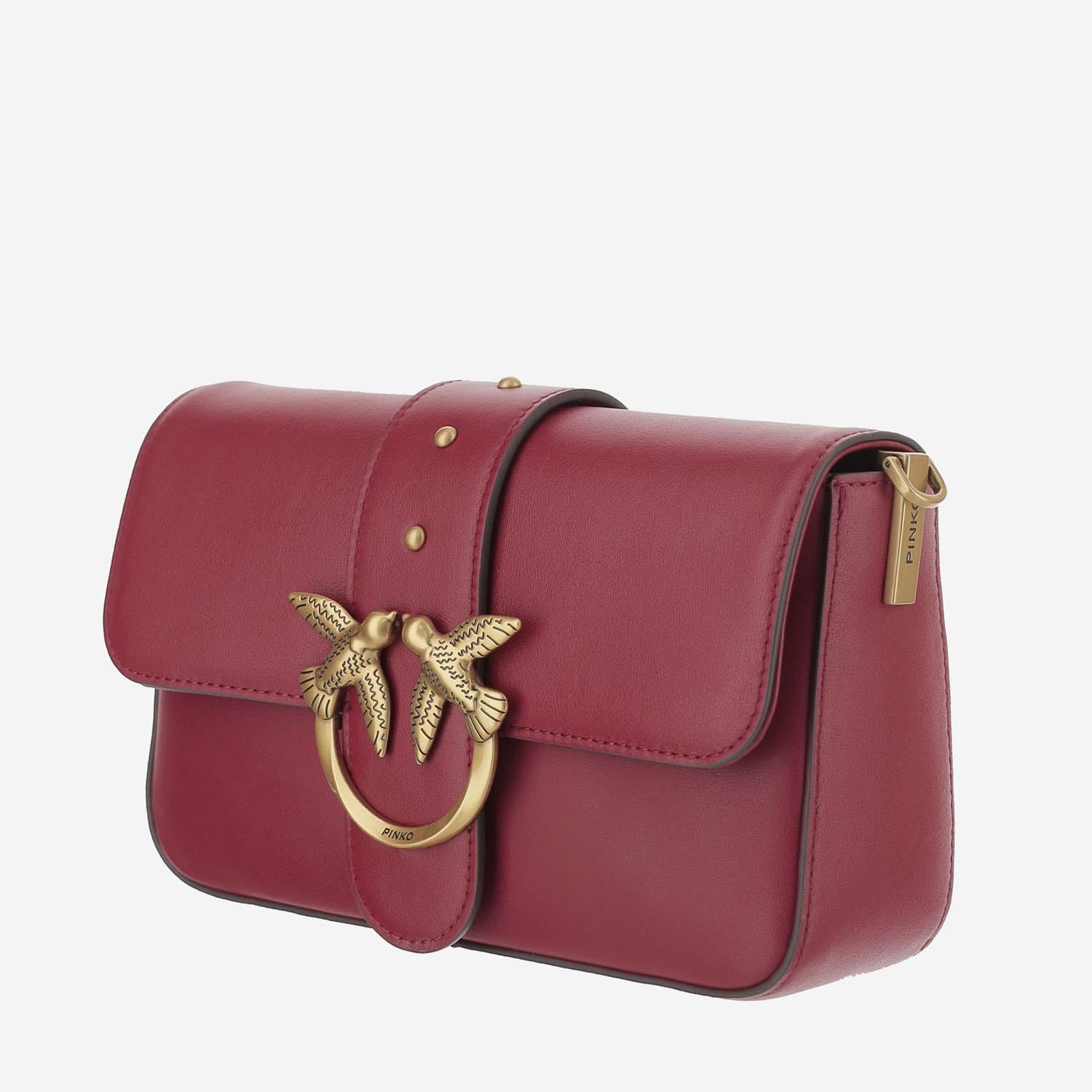 Borsa a spalla Classic Love Bag Slouchy 105824 A0QOOA4Q PINKO 