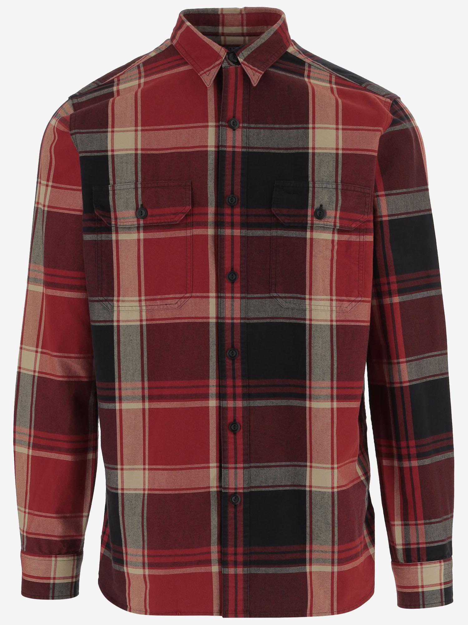 CAMICIA IN COTONE CON MOTIVO CHECK 710981119 001 POLO RALPH LAUREN 