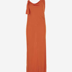 ABITO LUNGO IN VISCOSA 776442 Y5I506568 SAINT LAURENT 