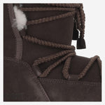 STIVALE EVX IN PELLE SCAMOSCIATA E SHEARLING 1470050 M010 MOON BOOT 