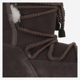 STIVALE EVX IN PELLE SCAMOSCIATA E SHEARLING 1470050 M010 MOON BOOT 