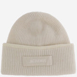 BEANIE IN MISTO LANA CON LOGO ACU00666AK00227 110 JACQUEMUS 