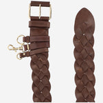 CINTURA in pelle con ganci trick 5CC722 2G7VF0005 MIU MIU 