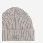 BEANIE IN LANA CON LOGO BEPUT7KS CREAM AUTRY 
