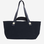 Borsa tote a trapezio grande con logo in cotone AC0890076 699N PATOU 