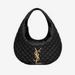 BORSA ICARE HOBO IN NAPPA TRAPUNTATA 858160 AAANG1000 SAINT LAURENT 