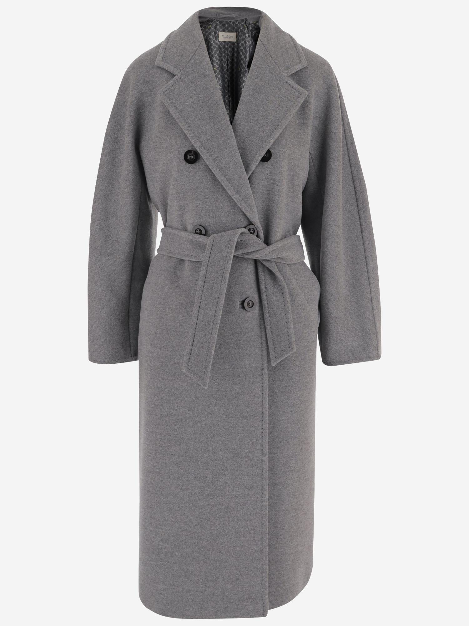 CAPPOTTO LUNGO DOPPIOPETTO IN LANA E CASHMERE MADAME 018 MAX MARA 