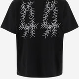 T-SHIRT IN COTONE CON STAMPA B0030556 FA582P684 44 LABEL GROUP 