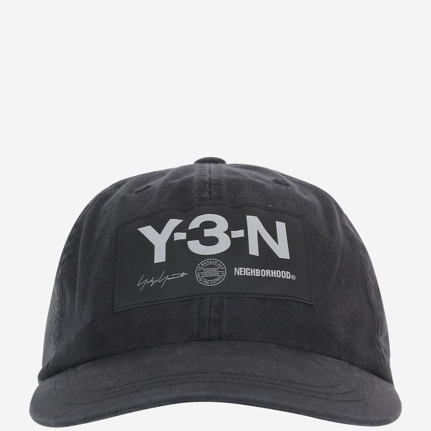 CAPPELLO DA BASEBALL IN COTONE CON LOGO KA0609 BLACK ADIDAS Y3 X NBDH X DAINESE 