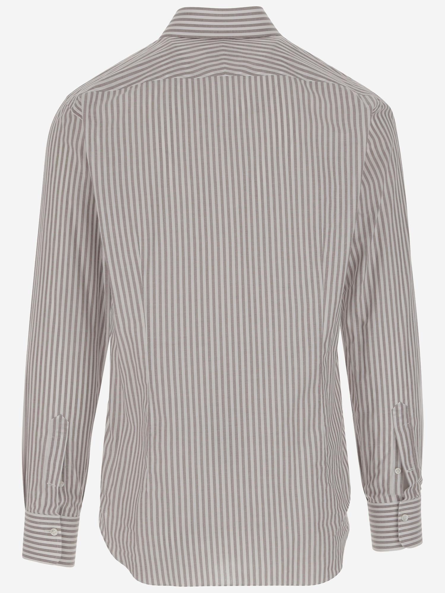 CAMICIA A RIGHE IN COTONE BP1 7408820 GHERARDI 