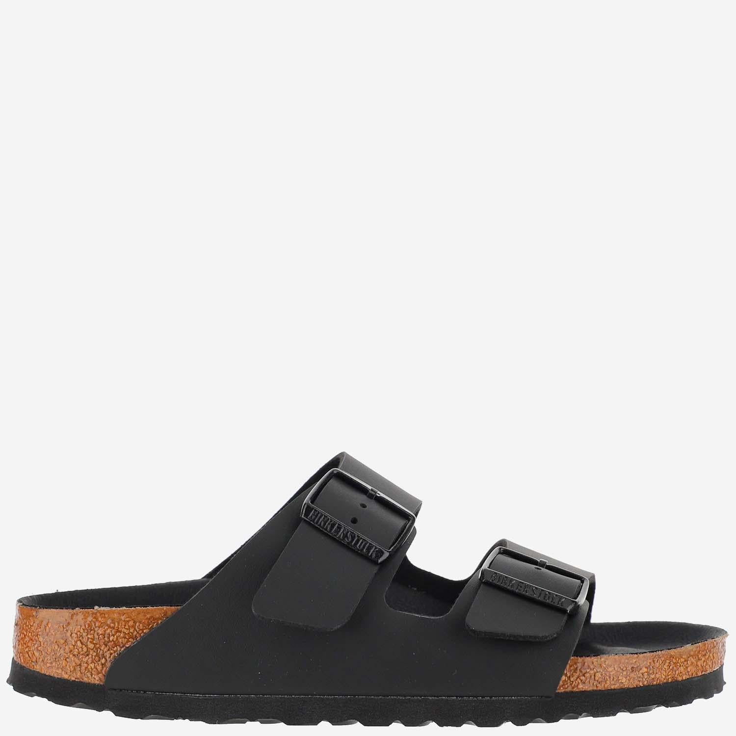 SANDALI ARIZONA IN BIRKO-FLOR 1019069 BLACK BIRKENSTOCK 