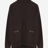MAGLIONE A COLLO ALTO IN LANA E CASHMERE 828685 XKEVK2344 GUCCI 