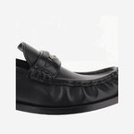 MOCASSINI CADET IN PELLE 8111868 BLACK BURBERRY 