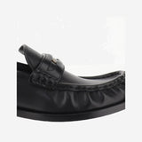 MOCASSINI CADET IN PELLE 8111868 BLACK BURBERRY 