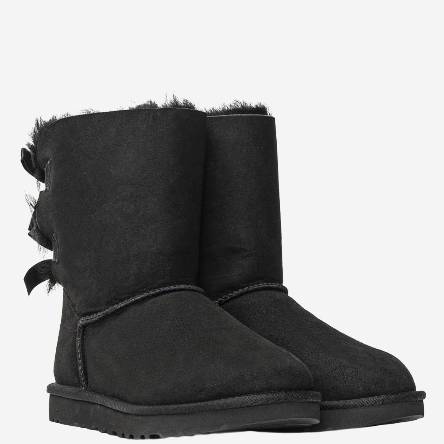 Stivali Bailey Bow II 1016225 BLK UGG 
