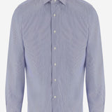 CAMICIA IN COTONE CON MOTIVO A RIGHE BP12G7T W015607 GHERARDI 