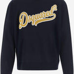 PULLOVER IN LANA CON LOGO S74HA1552 D13142477 DSQUARED2 