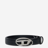 CINTURA B1DRCRYSTAL IN PELLE J02524 KXBLRK900 DIESEL KIDS 