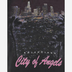 T-shirt Shrunk City Of Angels in cotone stretch 807341 TSVR51041 BALENCIAGA 