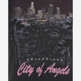 T-shirt Shrunk City Of Angels in cotone stretch 807341 TSVR51041 BALENCIAGA 