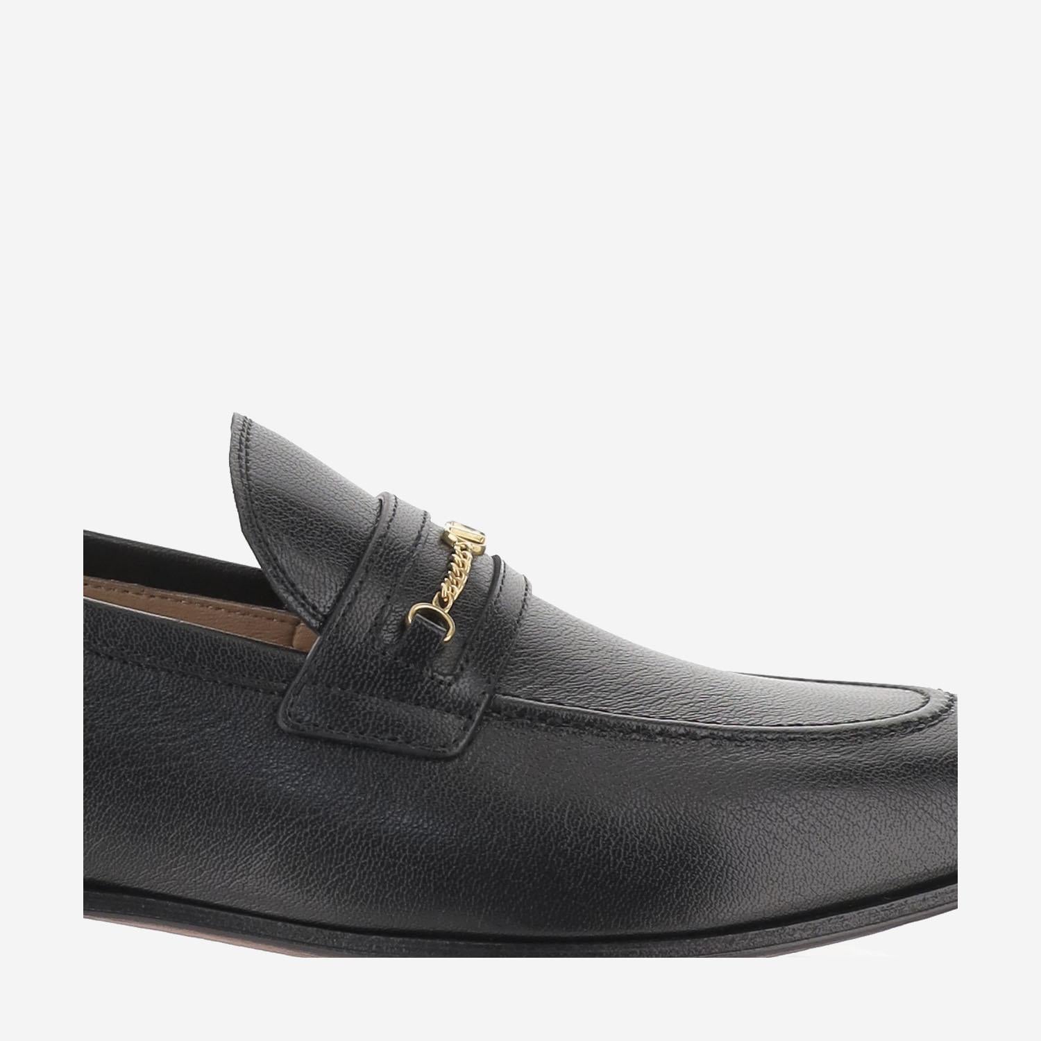 MOCASSINI IN PELLE VLOGO 7Y2S0K73 ZWD0NO VALENTINO GARAVANI 