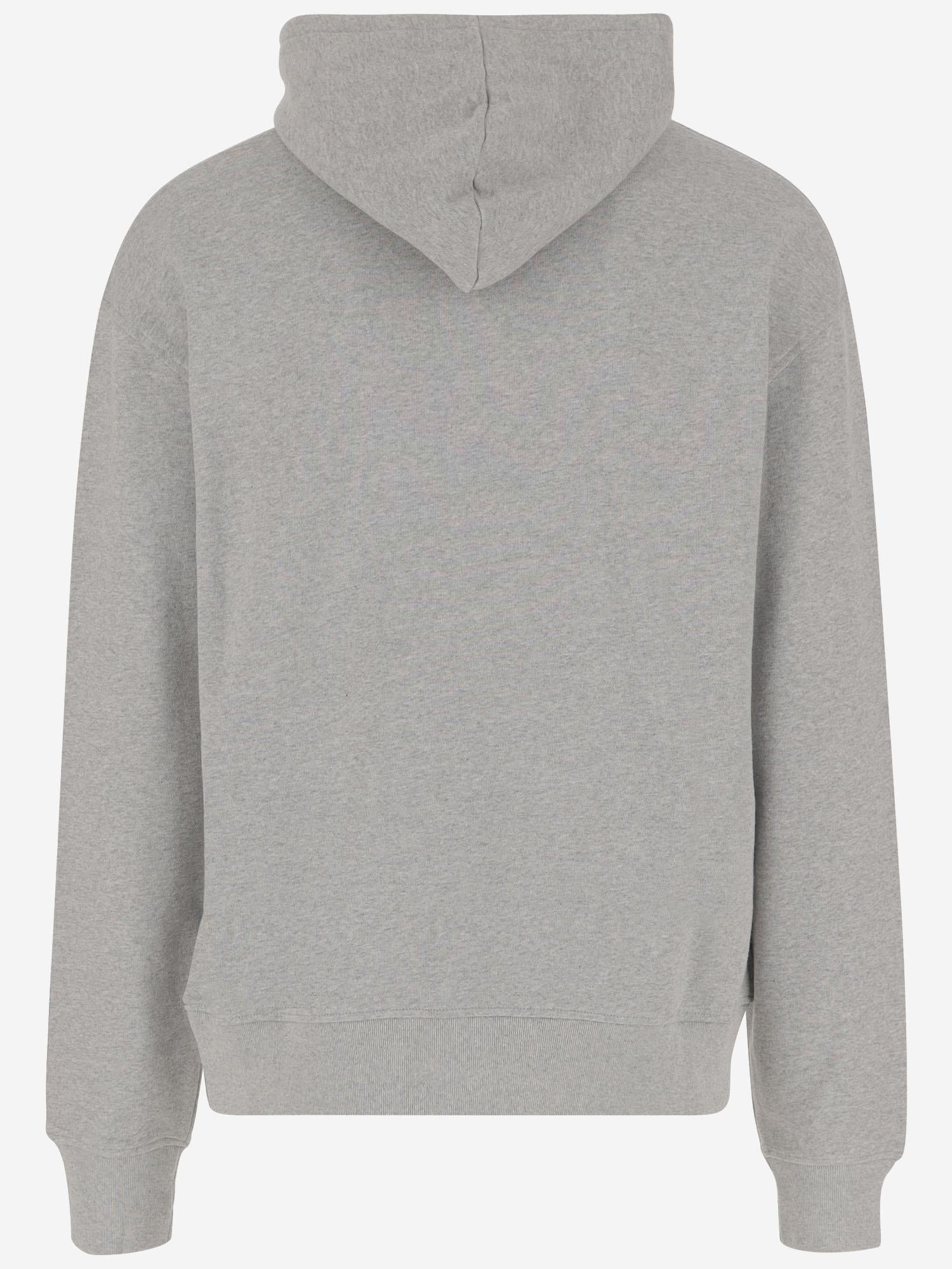 FELPA IN COTONE CON LOGO IC25378 HEATHERGREY ICECREAM 