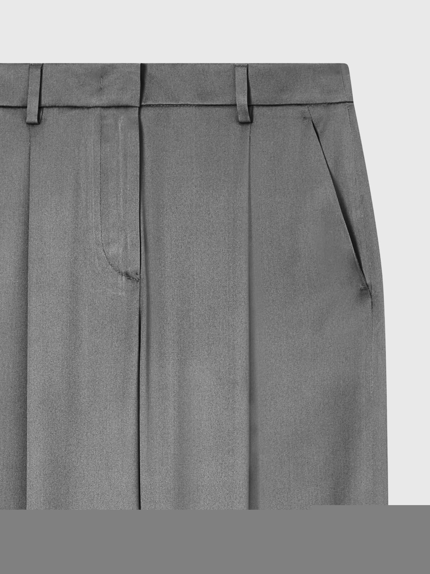 PANTALONI A UNA PINCE IN DOPPIO RASO DI SETA GW002793 TE10101U8116 GIORGIO ARMANI 