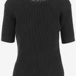 TOP IN VISCOSA E COTONE CON DECORAZIONI 011208 1714900 DRIES VAN NOTEN 