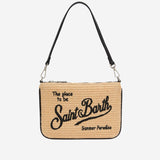 POCHETTE EFFETTO RAFiA CON TRACOLLA PARM002 00421L MC2 SAINT BARTH 
