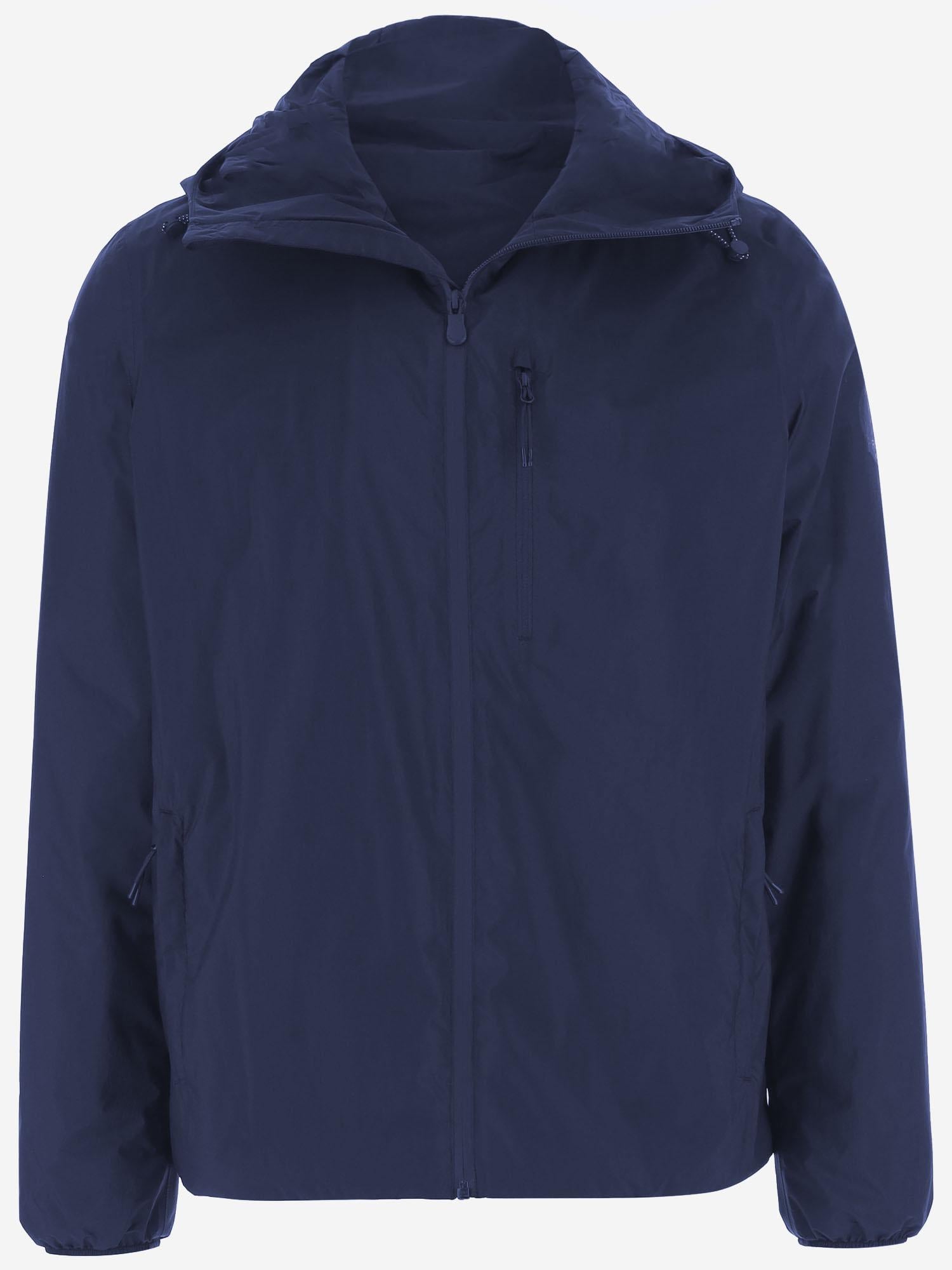 GIACCA LEGGERA CON CAPPUCCIO E TASCA SUL PETTO C32471M LITE2190017 SAVE THE DUCK 